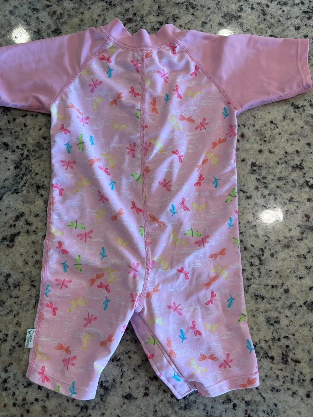 Set of 4 baby girls swim